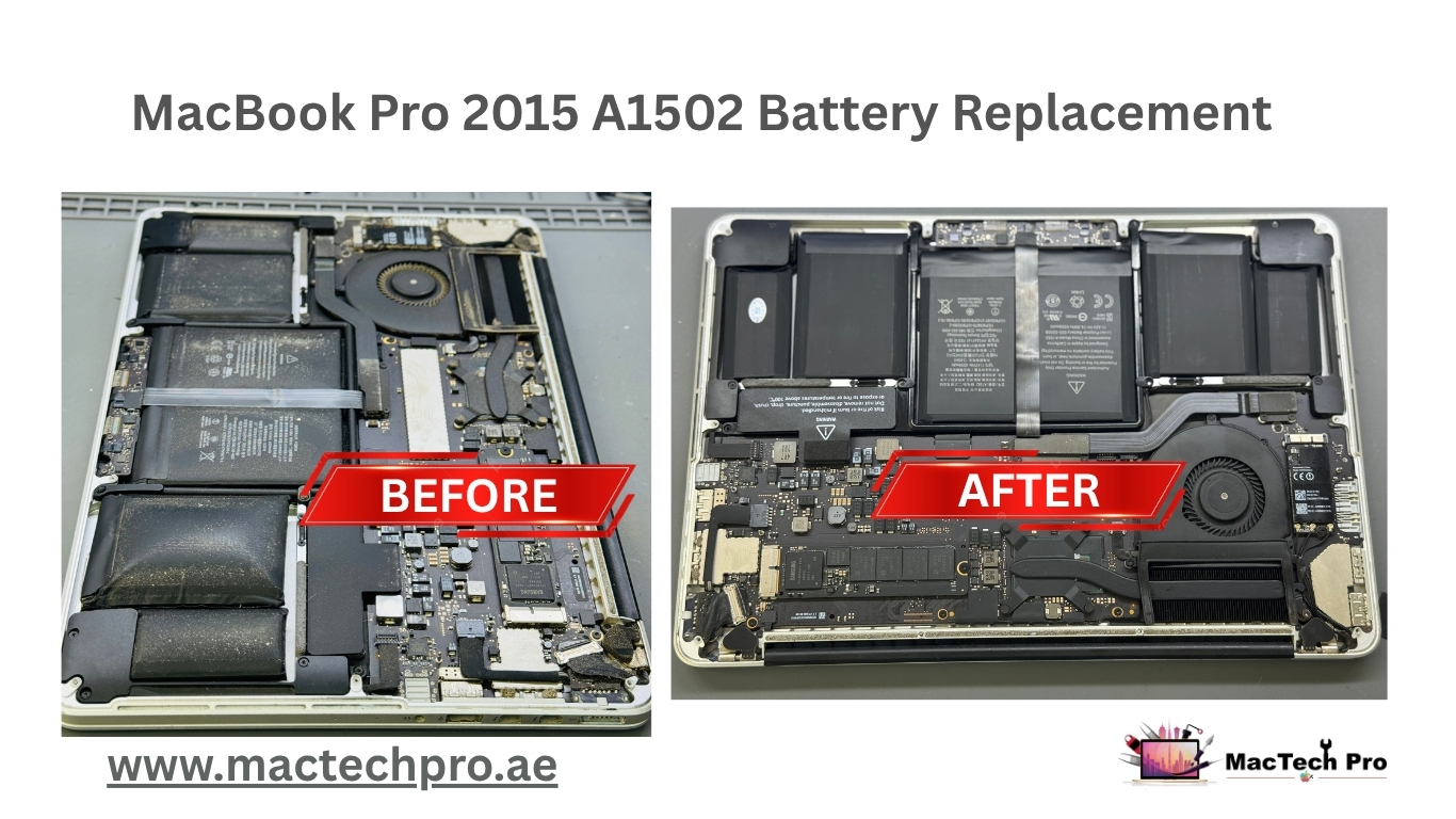 MacBook-Pro-2015-A1502-Battery Replacement